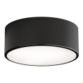 Iluminação de teto CLEO 1xE27/24W/230V diâmetro 20 cm preto