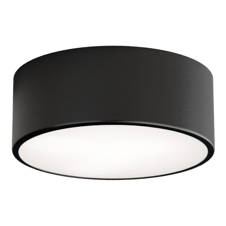 Iluminação de teto CLEO 1xE27/24W/230V diâmetro 20 cm preto