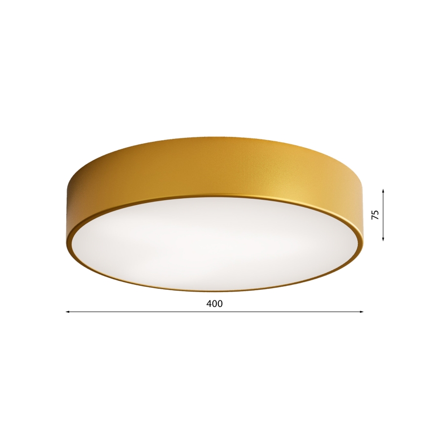 Iluminação de teto CLEO 3xE27/24W/230V d. 40 cm dourada