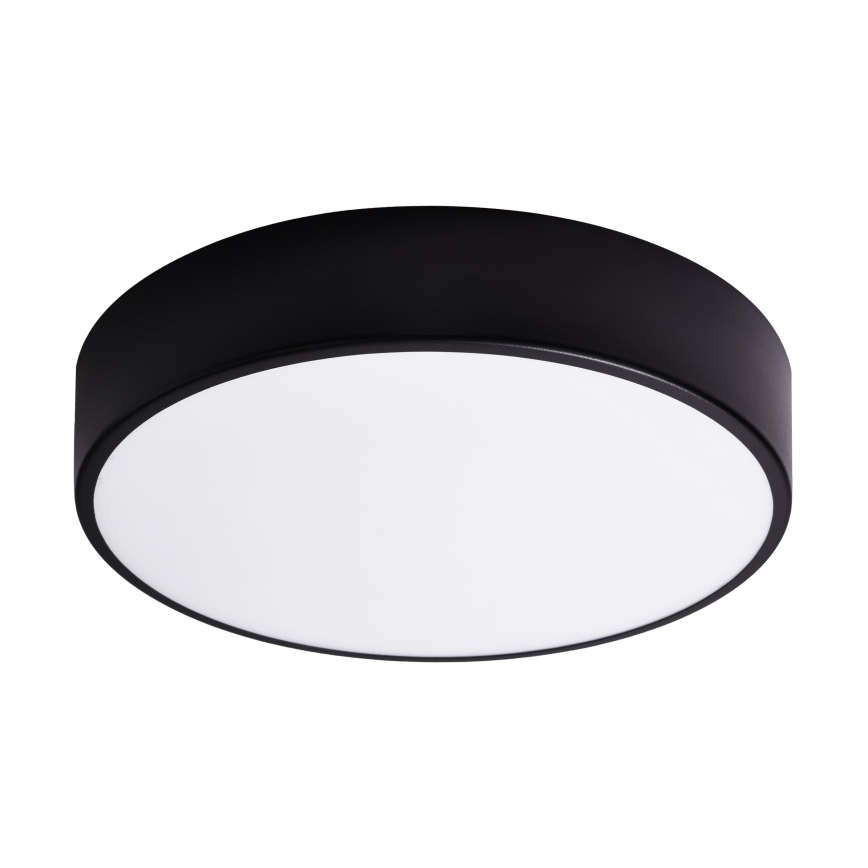 Iluminação de teto CLEO 3xE27/24W/230V d. 40 cm preta