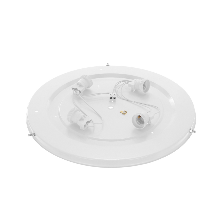 Iluminação de teto CLEO 4xE27/24W/230V d. 47,5 cm pinho