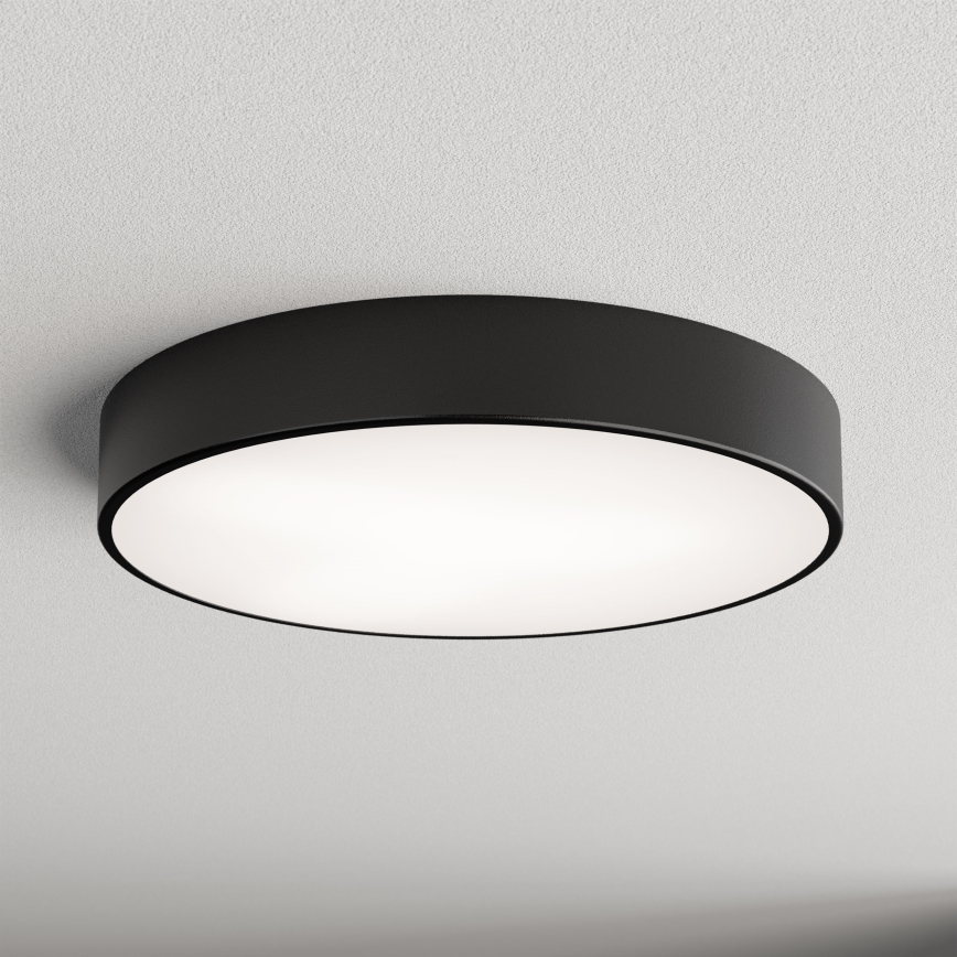Iluminação de teto CLEO 4xE27/24W/230V d. 50 cm preta
