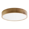Iluminação de teto CLEO 5xE27/24W/230V diâmetro 57,5 cm carvalho