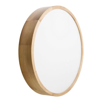 Iluminação de teto CLEO 5xE27/24W/230V diâmetro 57,5 cm carvalho