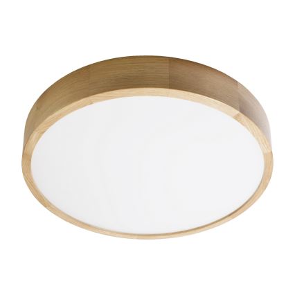 Iluminação de teto CLEO 5xE27/24W/230V diâmetro 57,5 cm carvalho