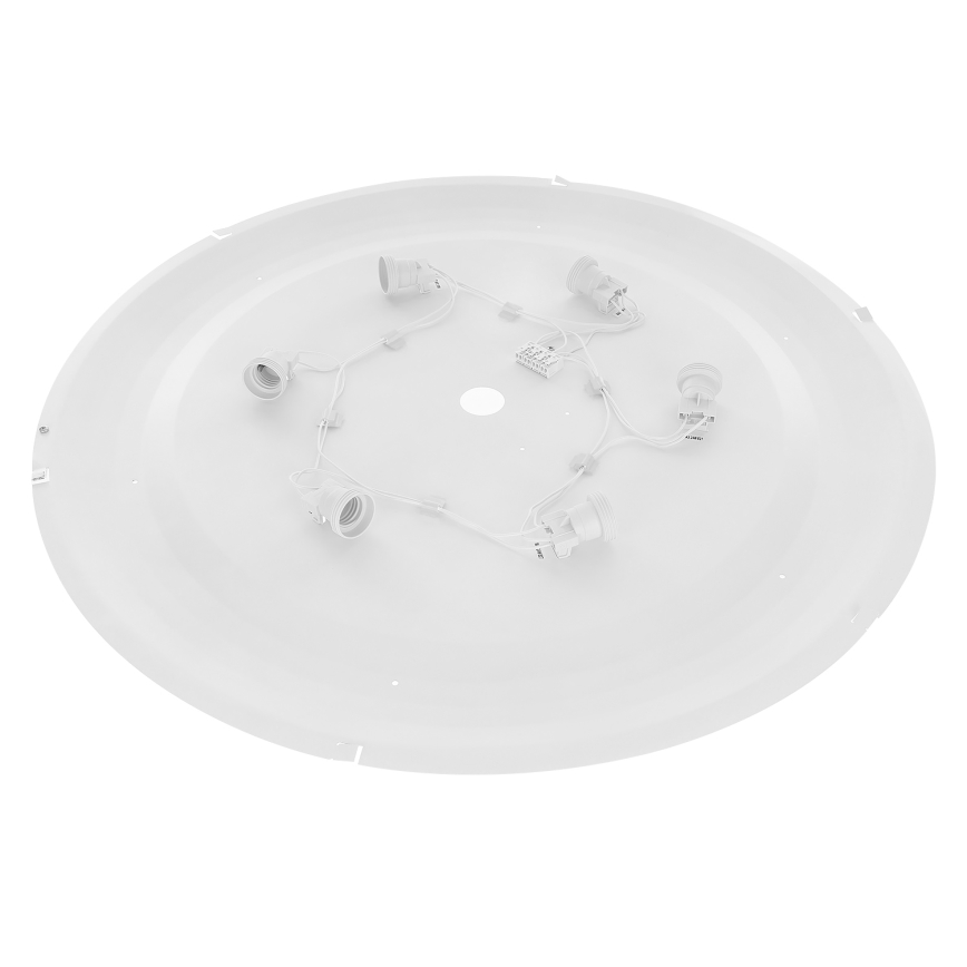 Iluminação de teto CLEO 6xE27/24W/230V d. 78 cm cinzenta