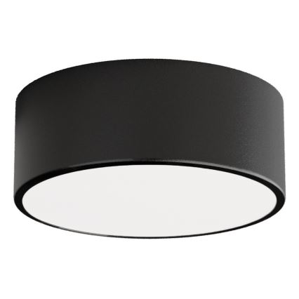 Iluminação de teto com sensor CLEO 1xE27/40W/230V d. 20 cm preto