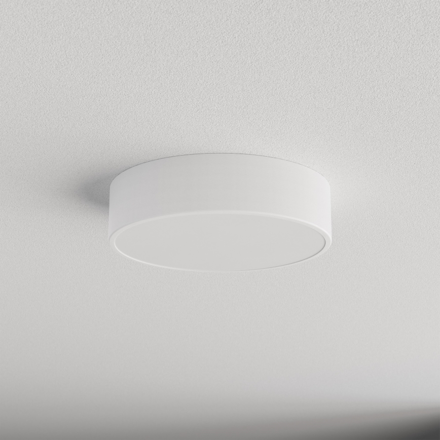 Iluminação de teto com sensor CLEO 2xE27/24W/230V d. 30 cm branca