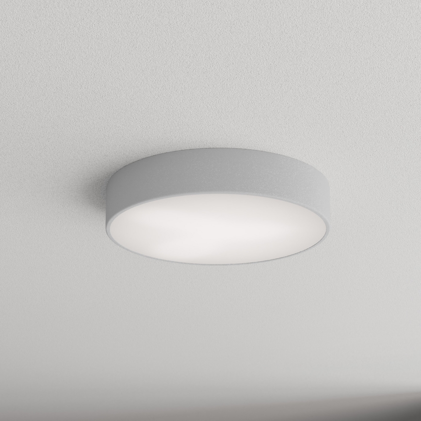 Iluminação de teto com sensor CLEO 3xE27/24W/230V d. 40 cm cinzenta