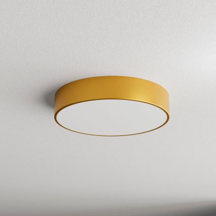 Iluminação de teto com sensor CLEO 3xE27/24W/230V d. 40 cm dourada