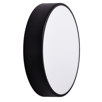 Iluminação de teto com sensor CLEO 3xE27/24W/230V d. 40 cm preta