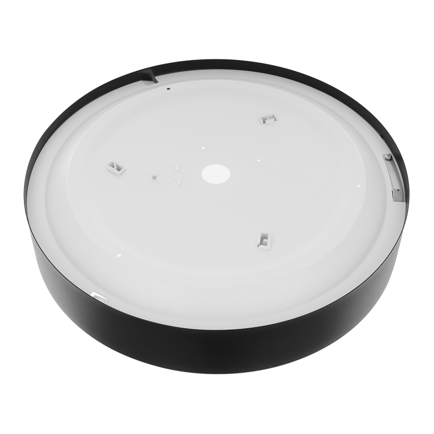 Iluminação de teto com sensor CLEO 3xE27/24W/230V d. 40 cm preta