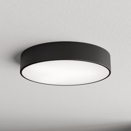 Iluminação de teto com sensor CLEO 3xE27/24W/230V d. 40 cm preta