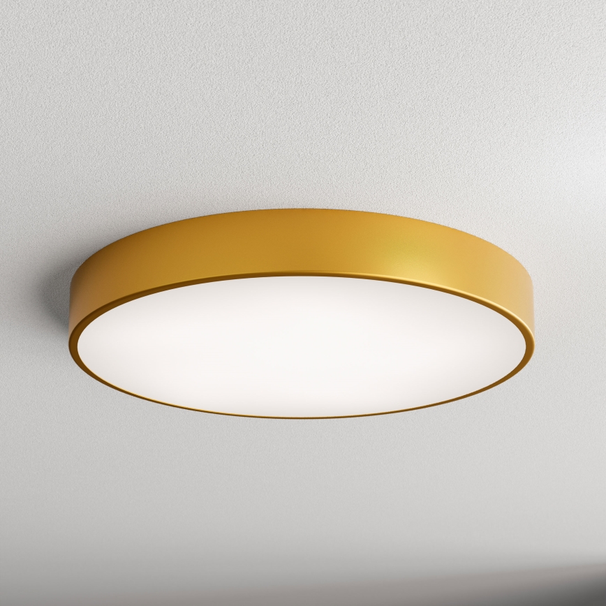 Iluminação de teto com sensor CLEO 5xE27/24W/230V d. 60 cm dourada