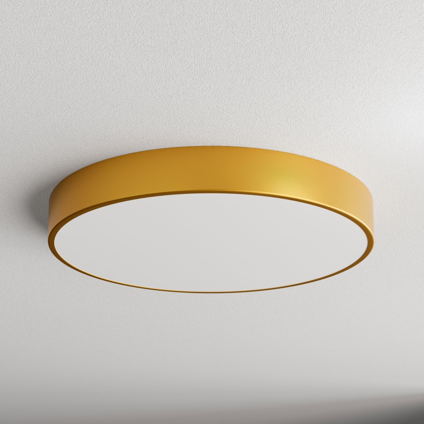Iluminação de teto com sensor CLEO 5xE27/24W/230V d. 60 cm dourada