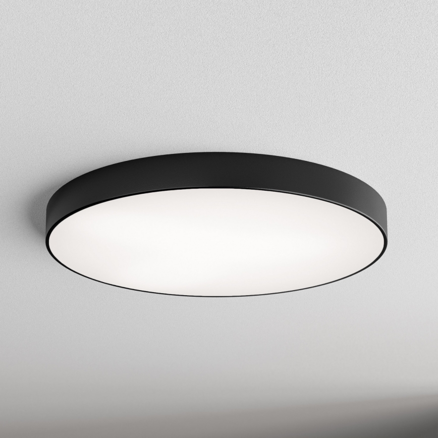 Iluminação de teto com sensor CLEO 6xE27/24W/230V d. 80 cm preta
