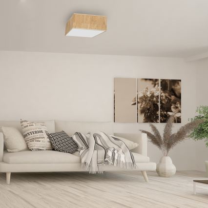 Iluminação de teto CORK 2xE27/60W/230V