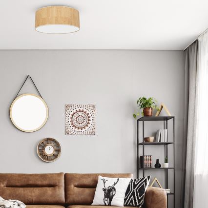 Iluminação de teto CORK 3xE27/60W/230V