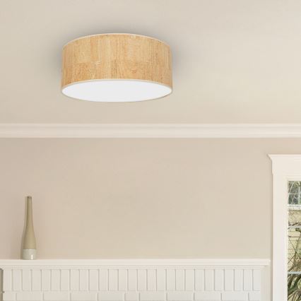 Iluminação de teto CORK 3xE27/60W/230V