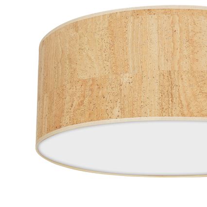 Iluminação de teto CORK 3xE27/60W/230V