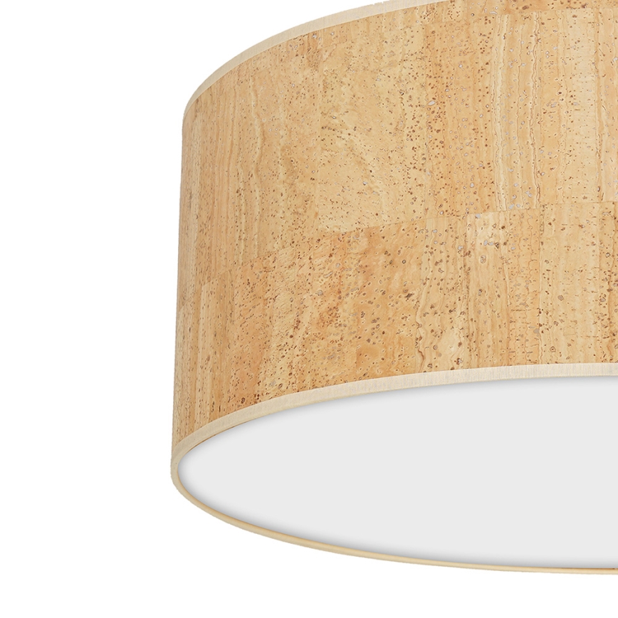 Iluminação de teto CORK 3xE27/60W/230V