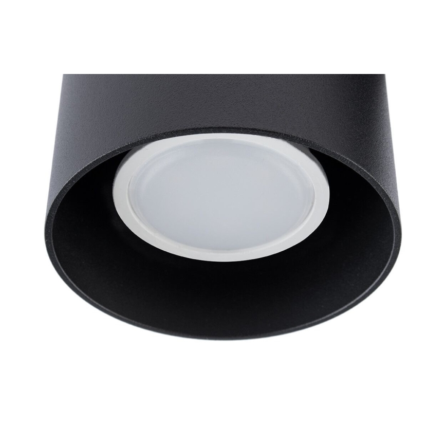 Iluminação de teto CREEP 2xGU10/25W/230V preto
