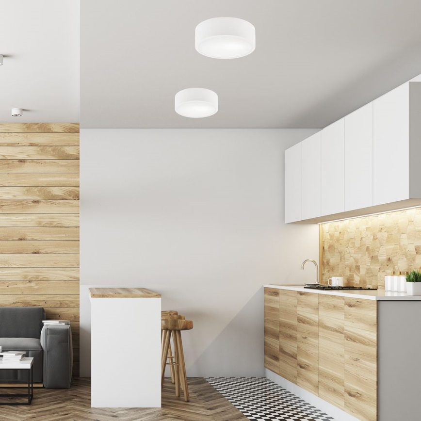 Iluminação de teto DANTE 1xE27/60W/230V diâmetro 26 cm branco