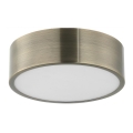 Iluminação de teto DANTE 1xE27/60W/230V diâmetro 26 cm pátina