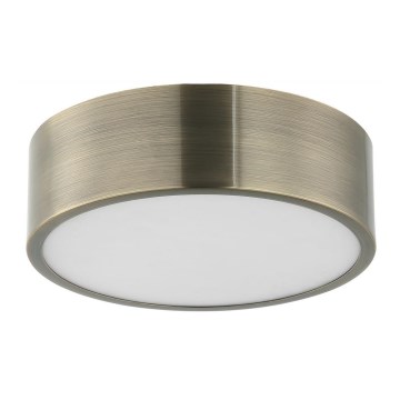 Iluminação de teto DANTE 1xE27/60W/230V diâmetro 26 cm pátina