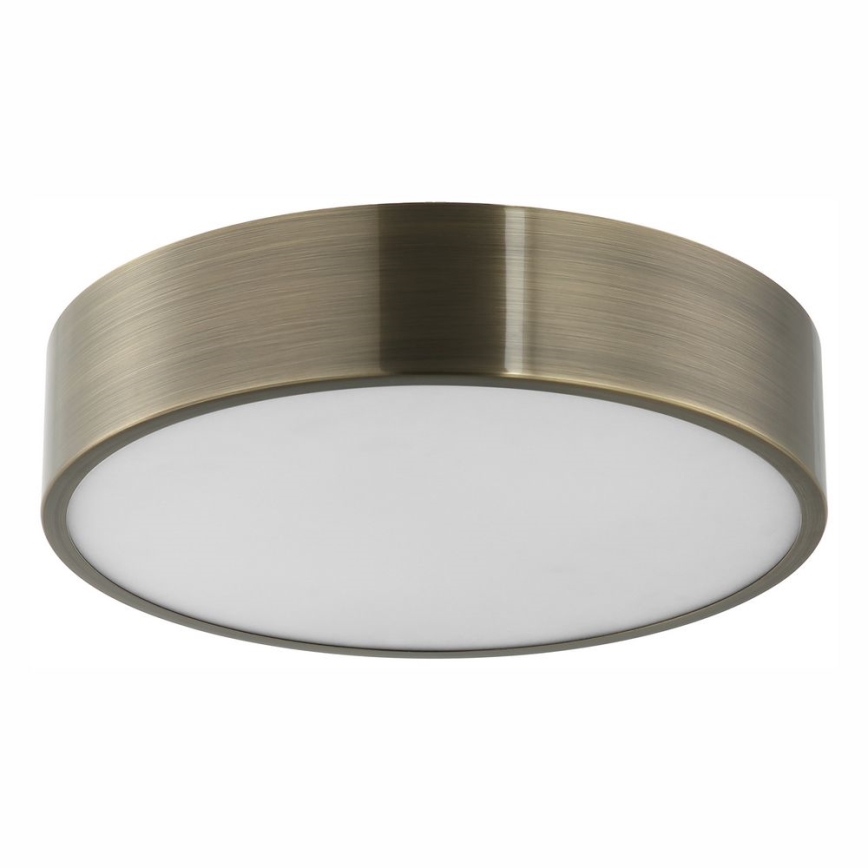 Iluminação de teto DANTE 2xE27/60W/230V diâmetro 36 cm pátina