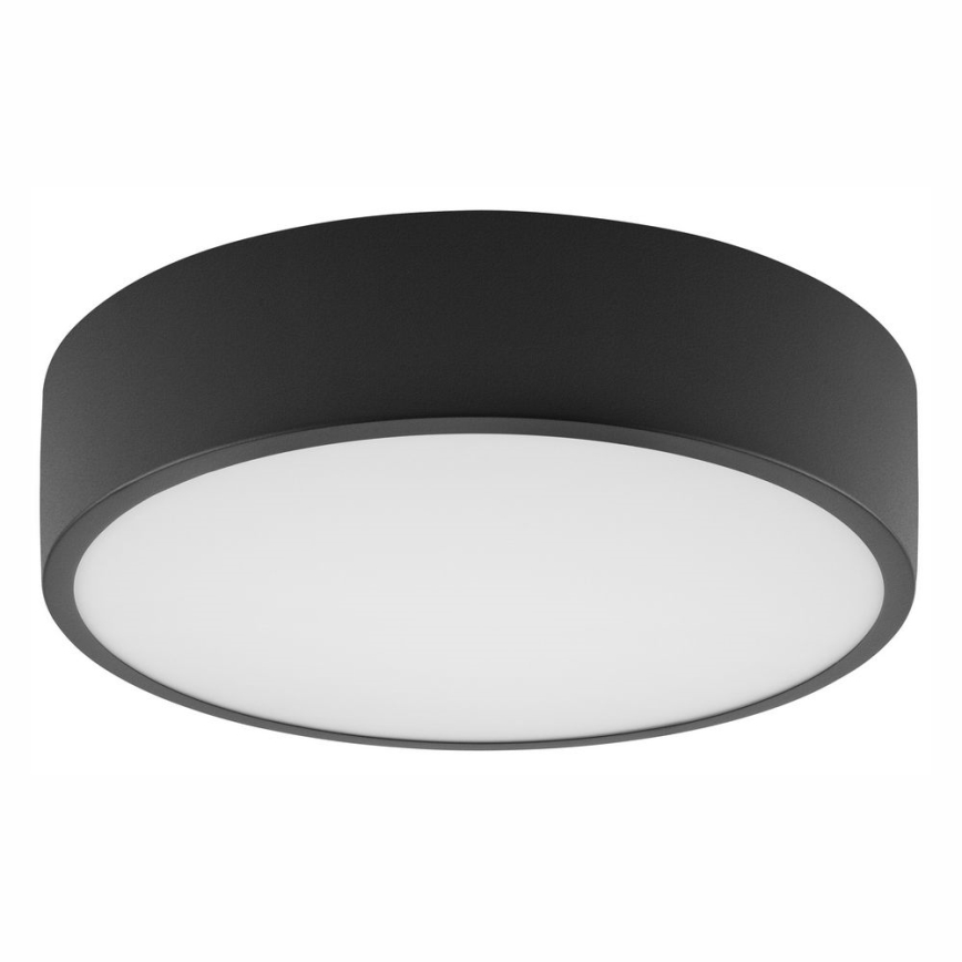 Iluminação de teto DANTE 2xE27/60W/230V diâmetro 36 cm preto