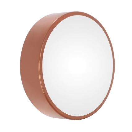Iluminação de teto de casa de banho CLEO 2xE27/24W/230V d. 30 cm cobre IP54