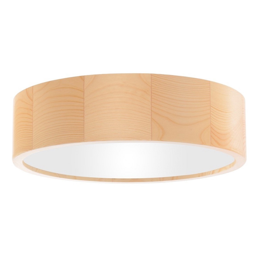 Iluminação de teto de casa de banho CLEO 2xE27/24W/230V IP54 diâmetro 27,5 cm pinho