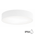 Iluminação de teto de casa de banho CLEO 3xE27/24W/230V d. 40 cm branca IP54