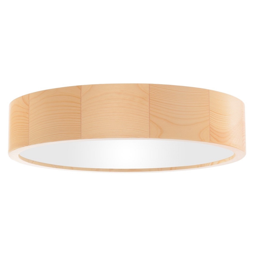 Iluminação de teto de casa de banho CLEO 3xE27/24W/230V IP54 diâmetro 37,5 cm pinho