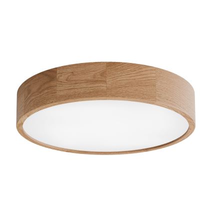 Iluminação de teto de casa de banho CLEO 4xE27/24W/230V IP54 diâmetro 47,5 cm carvalho