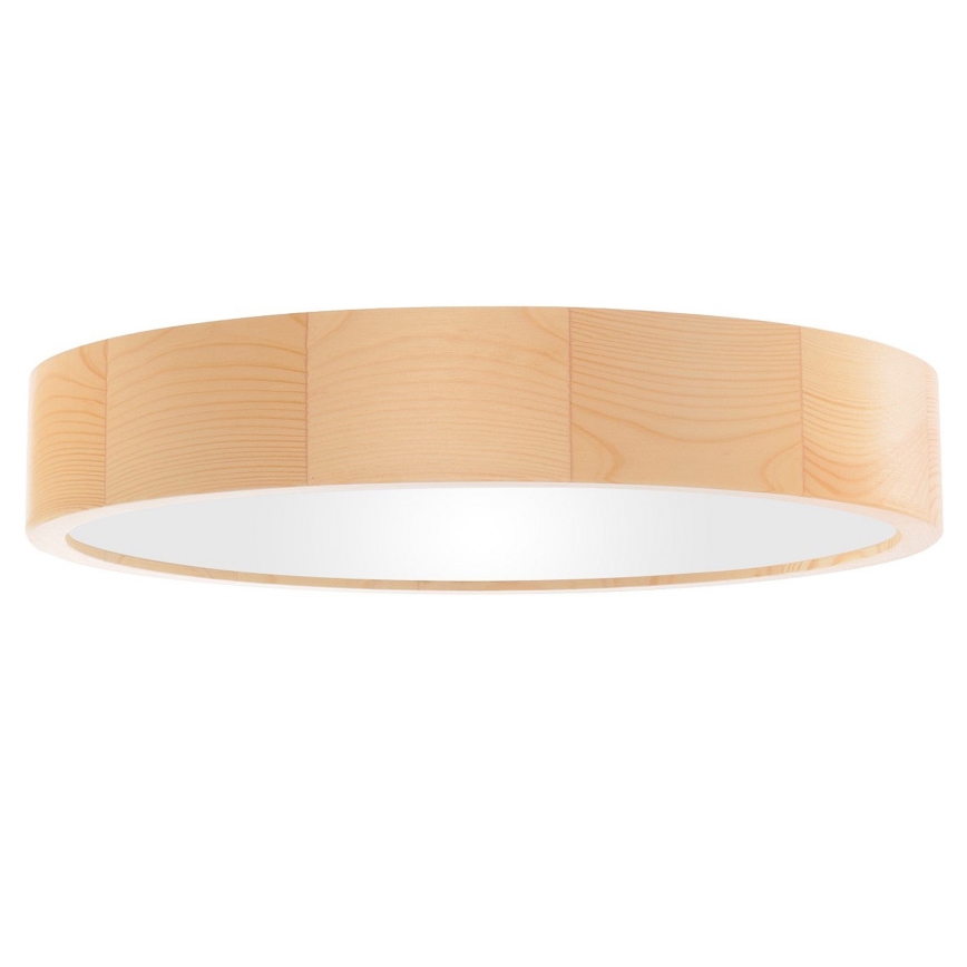 Iluminação de teto de casa de banho CLEO 4xE27/24W/230V IP54 diâmetro 47,5 cm pinho