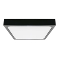 Iluminação de teto de casa de banho LED com sensor LED/18W/230V 4000K IP44 preto