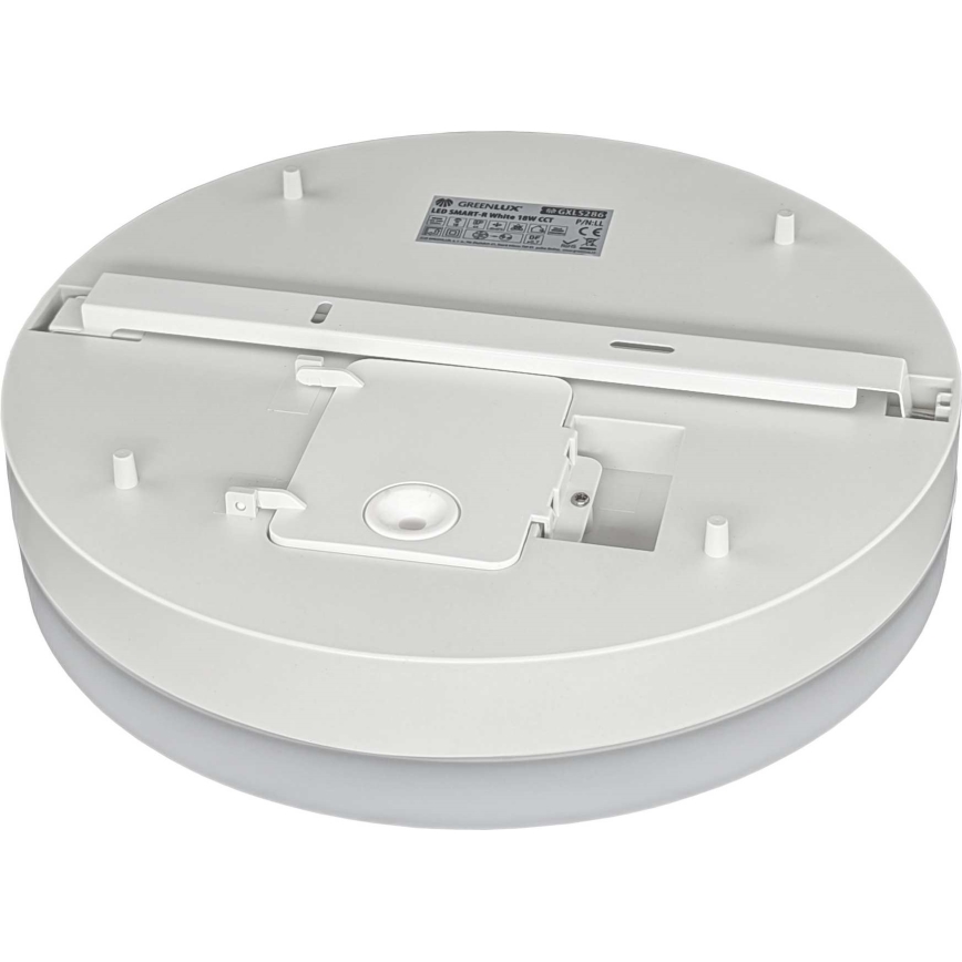 Iluminação de teto de casa de banho LED LED/18W/230V 3000/4000/6000K diâmetro 28 cm IP44