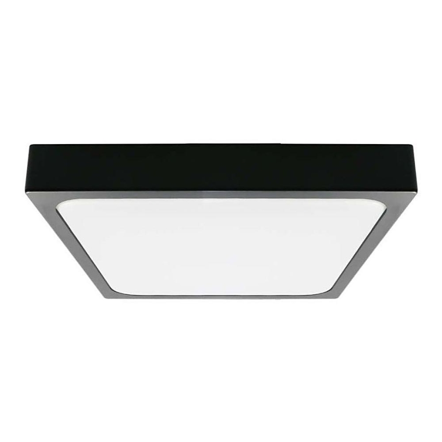 Iluminação de teto de casa de banho LED LED/24W/230V 6500K IP44 preto