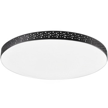 Iluminação de teto de casa de banho LED MOON LED/18W/230V preto IP44
