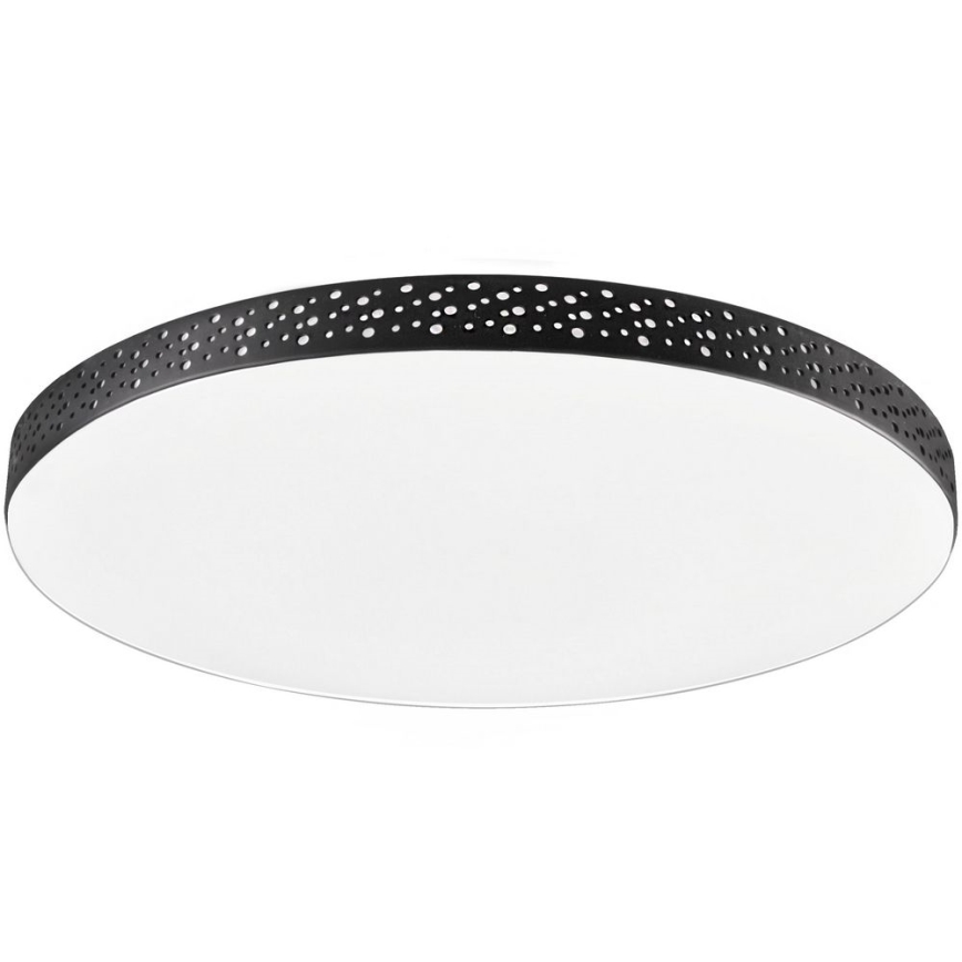 Iluminação de teto de casa de banho LED MOON LED/18W/230V preto IP44