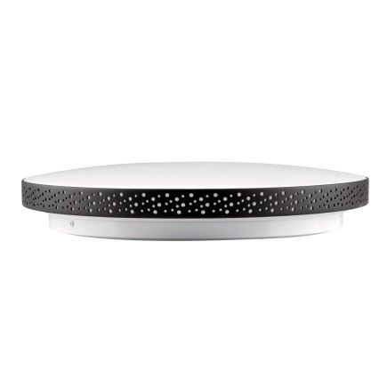 Iluminação de teto de casa de banho LED MOON LED/18W/230V preto IP44