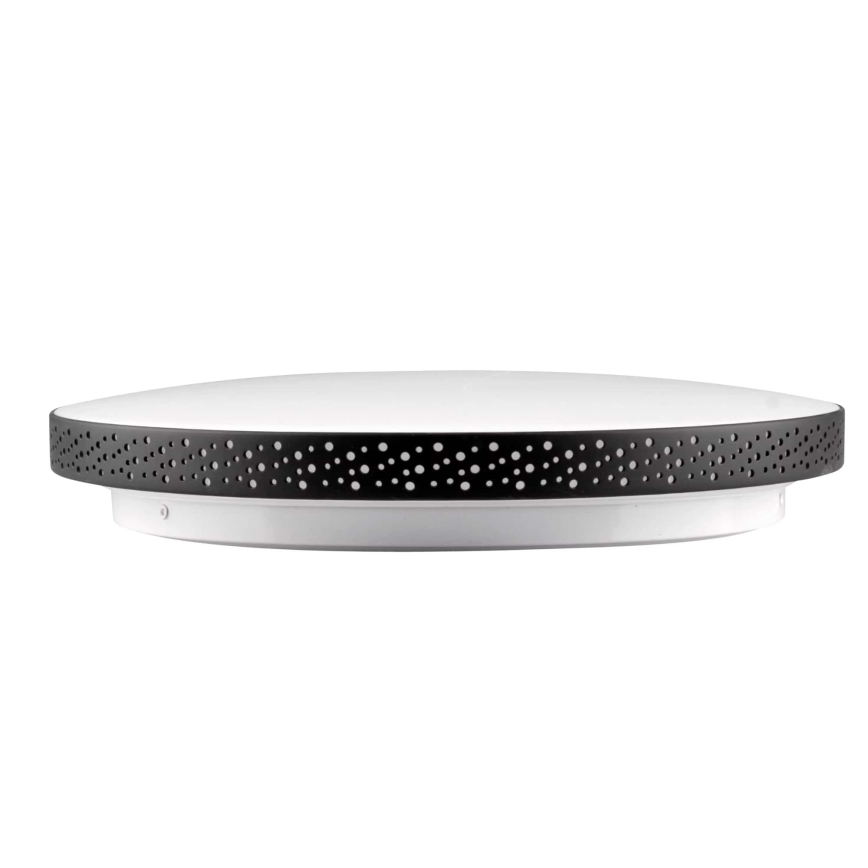 Iluminação de teto de casa de banho LED MOON LED/18W/230V preto IP44