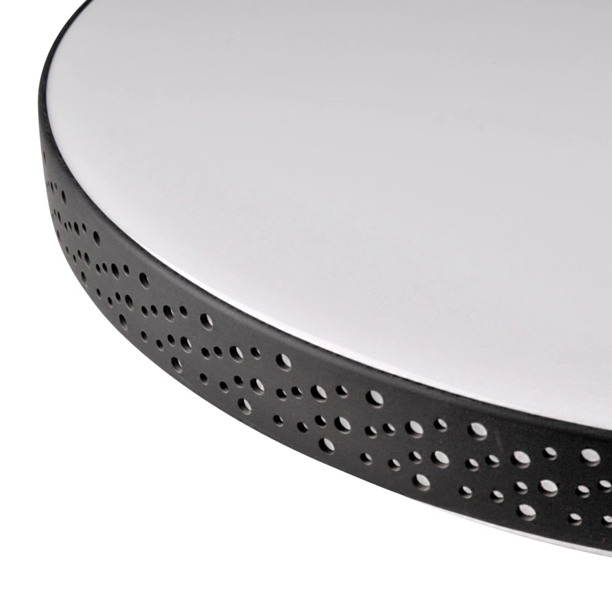 Iluminação de teto de casa de banho LED MOON LED/18W/230V preto IP44