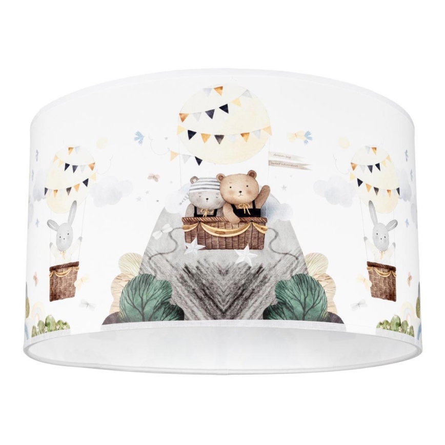 Iluminação de teto de criança BEARS 1xE27/60W/230V