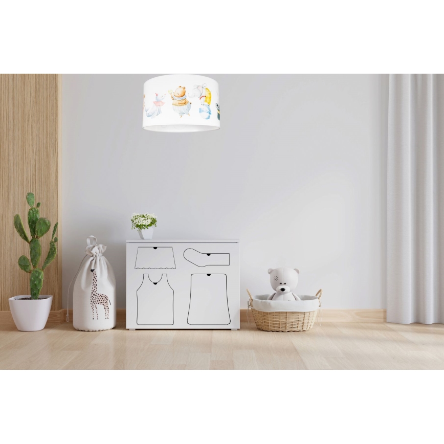 Iluminação de teto de criança CIRCUS 1xE27/60W/230V