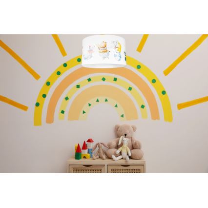 Iluminação de teto de criança CIRCUS 1xE27/60W/230V