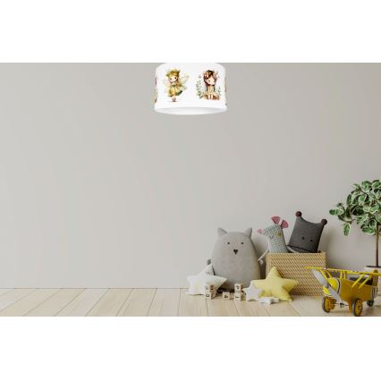 Iluminação de teto de criança FAIRIES 1xE27/60W/230V