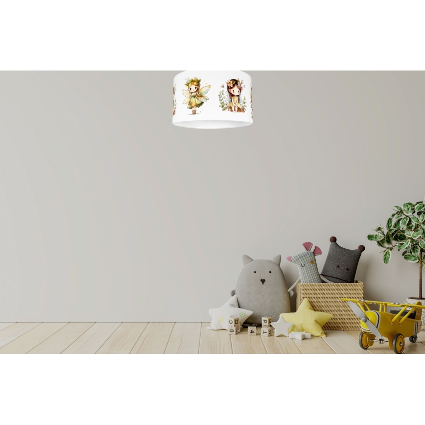 Iluminação de teto de criança FAIRIES 1xE27/60W/230V